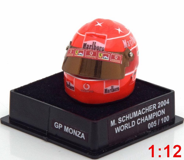 Модель 1:12 Ferrari Helm Weltmeister World Champions Collection (Michael Schumacher) (L.E.100pcs)